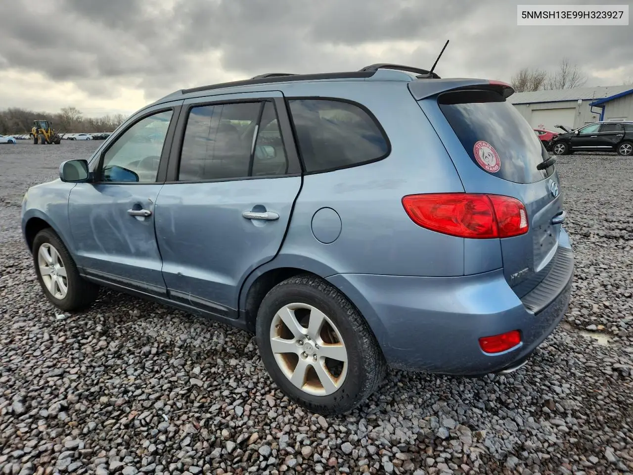 5NMSH13E99H323927 2009 Hyundai Santa Fe Se