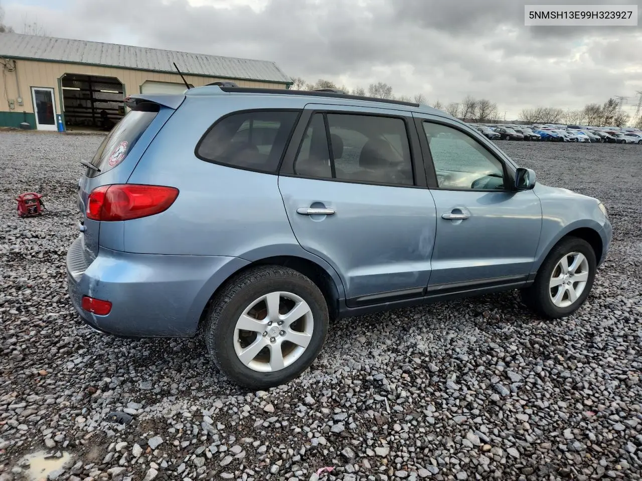 5NMSH13E99H323927 2009 Hyundai Santa Fe Se