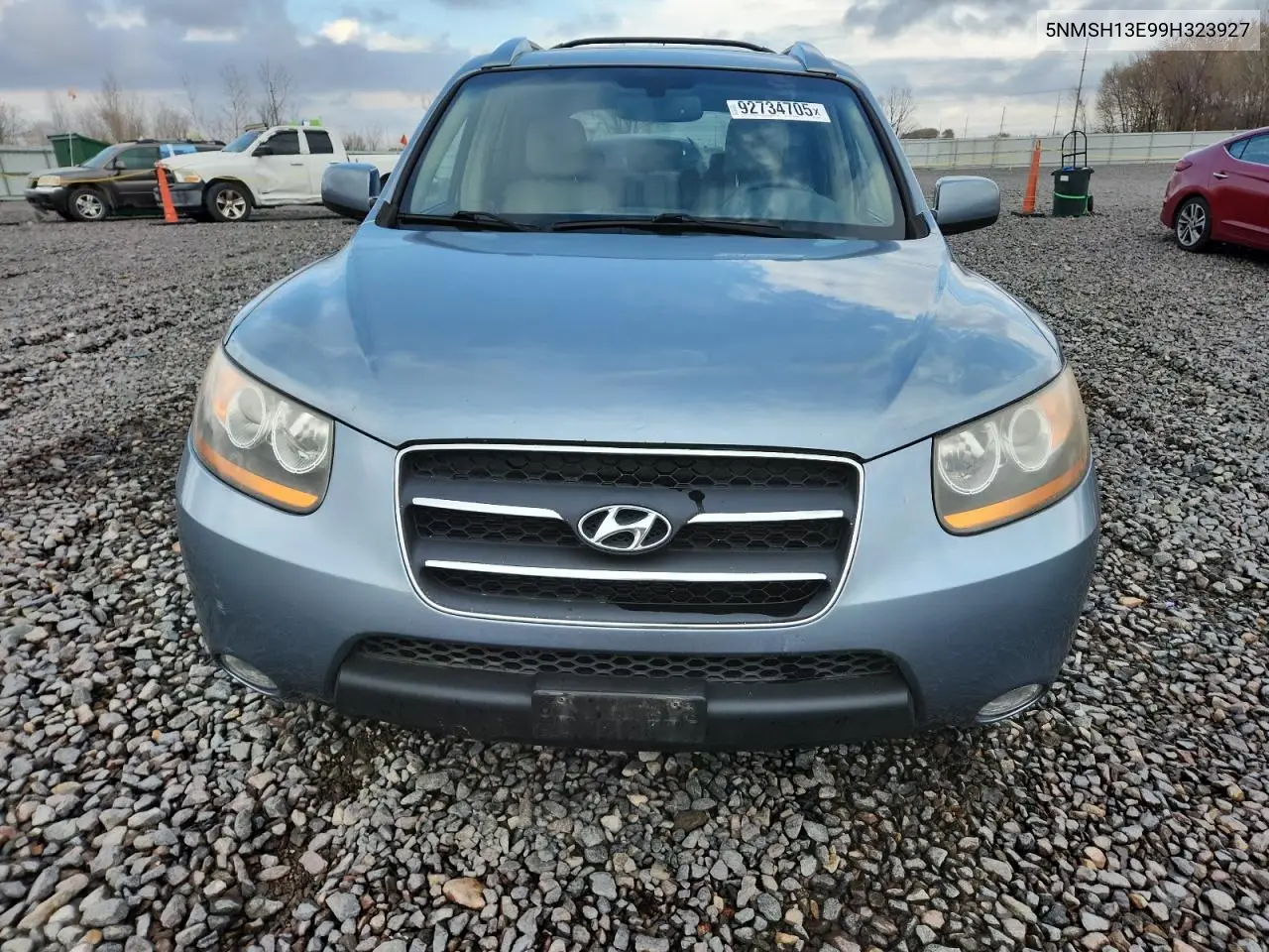 5NMSH13E99H323927 2009 Hyundai Santa Fe Se