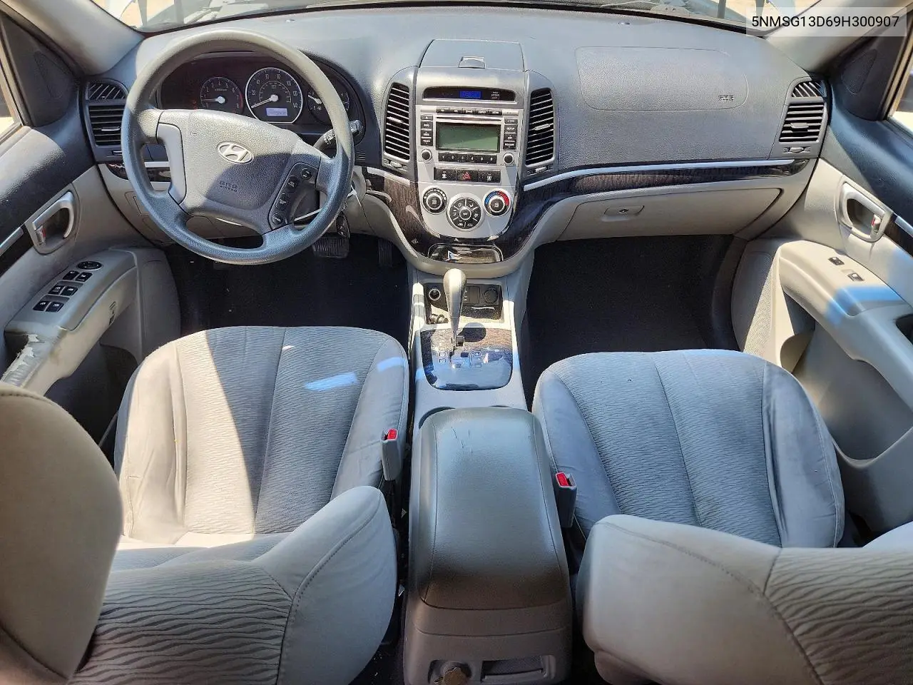 2009 Hyundai Santa Fe Gls VIN: 5NMSG13D69H300907 Lot: 60956566