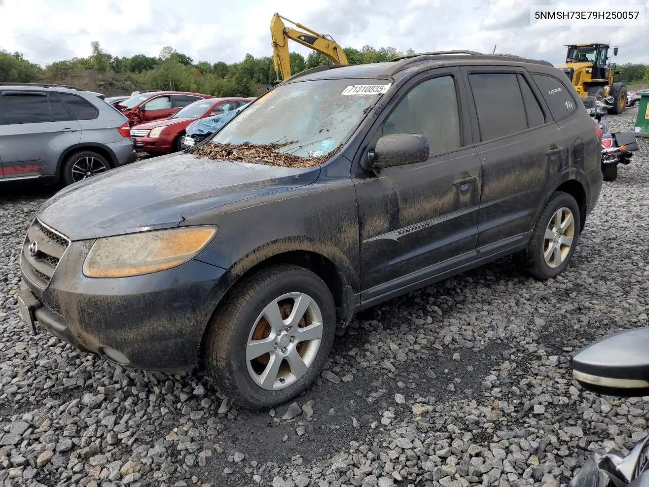 5NMSH73E79H250057 2009 Hyundai Santa Fe Se