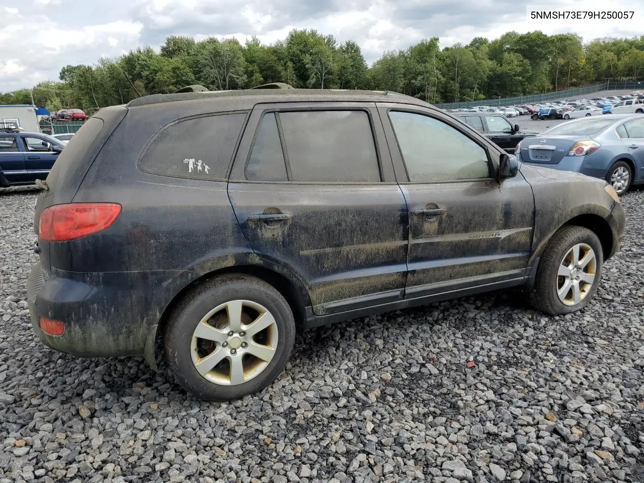 5NMSH73E79H250057 2009 Hyundai Santa Fe Se