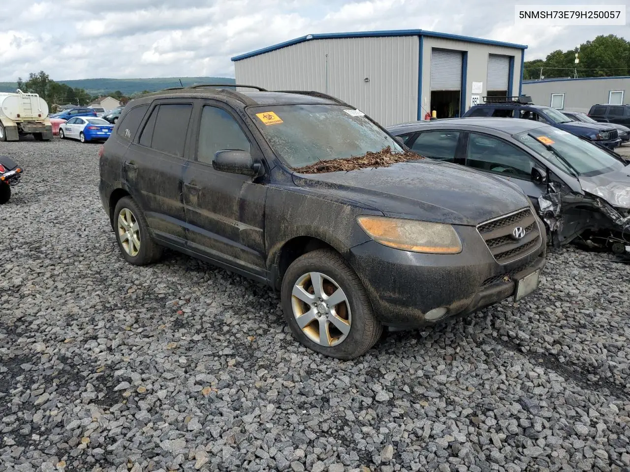 5NMSH73E79H250057 2009 Hyundai Santa Fe Se