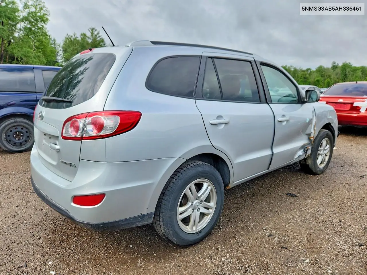 2010 Hyundai Santa Fe Gls VIN: 5NMSG3AB5AH336461 Lot: 57087976