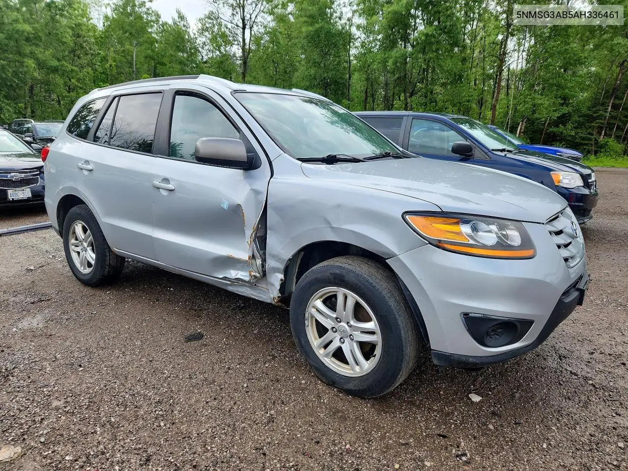 2010 Hyundai Santa Fe Gls VIN: 5NMSG3AB5AH336461 Lot: 57087976