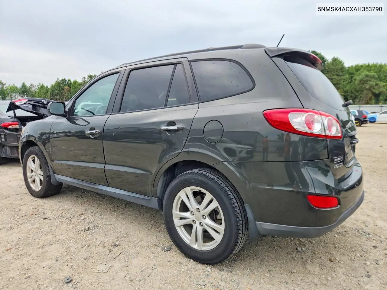 2010 Hyundai Santa Fe Limited VIN: 5NMSK4AGXAH353790 Lot: 60179856