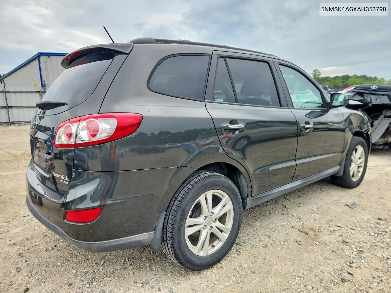 2010 Hyundai Santa Fe Limited VIN: 5NMSK4AGXAH353790 Lot: 60179856