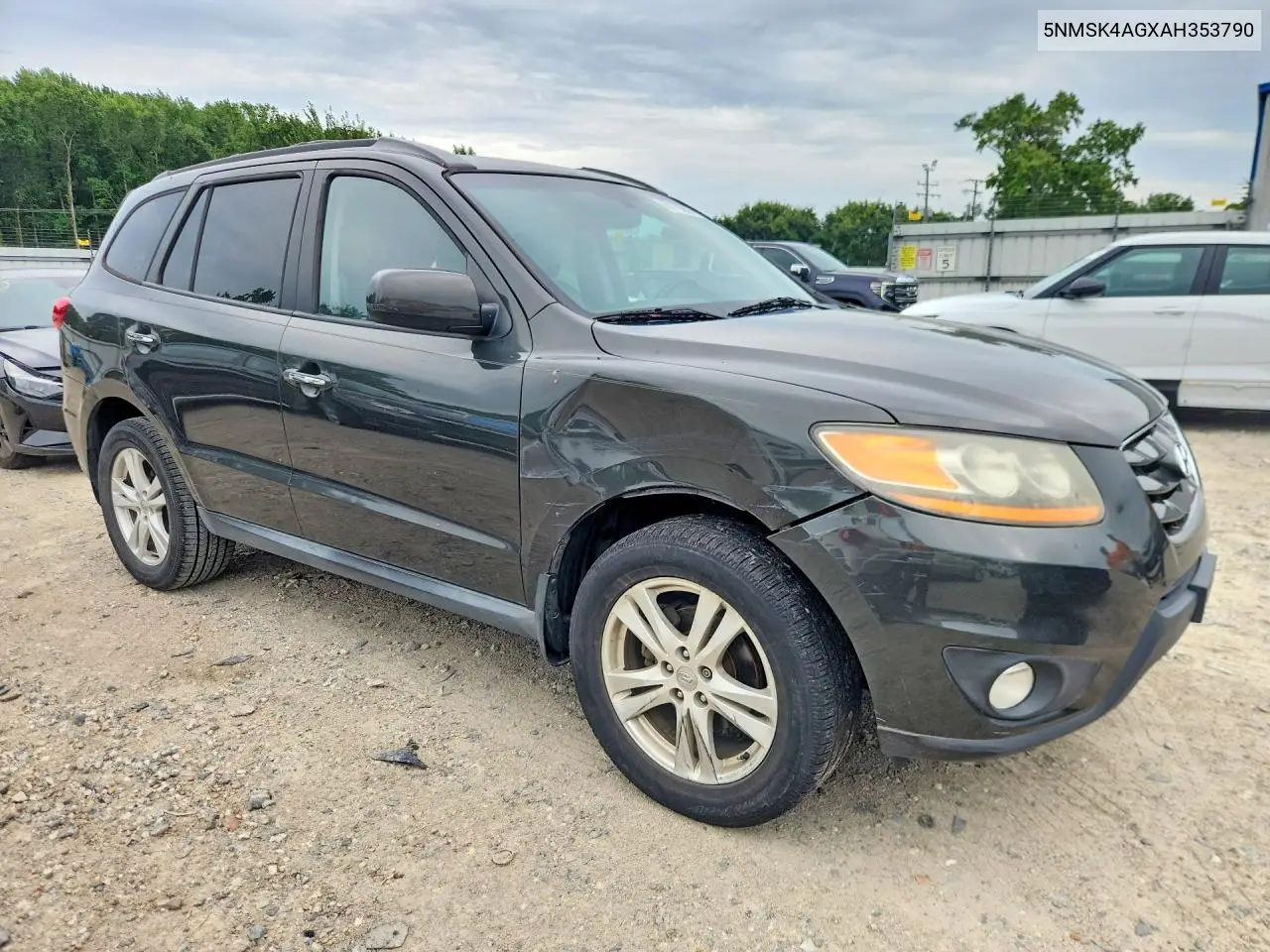 2010 Hyundai Santa Fe Limited VIN: 5NMSK4AGXAH353790 Lot: 60179856