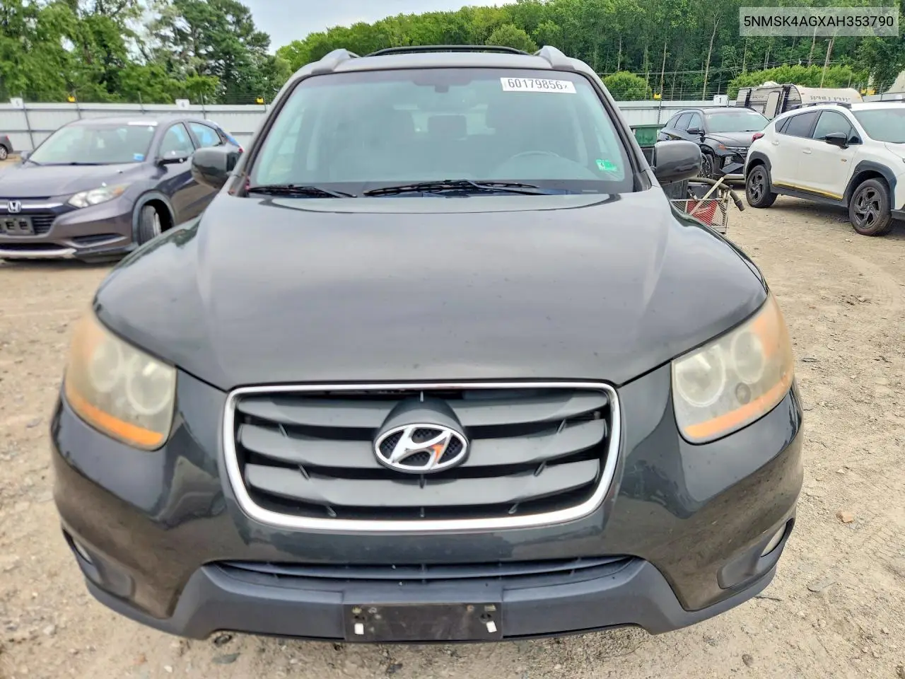 2010 Hyundai Santa Fe Limited VIN: 5NMSK4AGXAH353790 Lot: 60179856