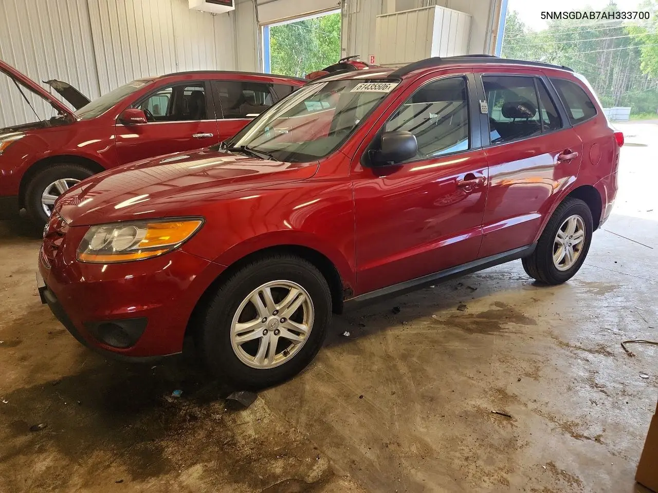 2010 Hyundai Santa Fe Gls VIN: 5NMSGDAB7AH333700 Lot: 61435506