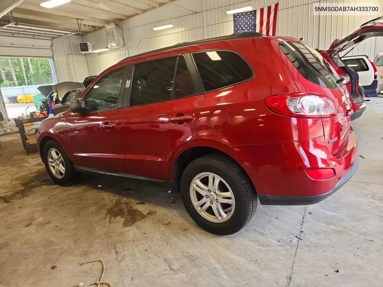 2010 Hyundai Santa Fe Gls VIN: 5NMSGDAB7AH333700 Lot: 61435506