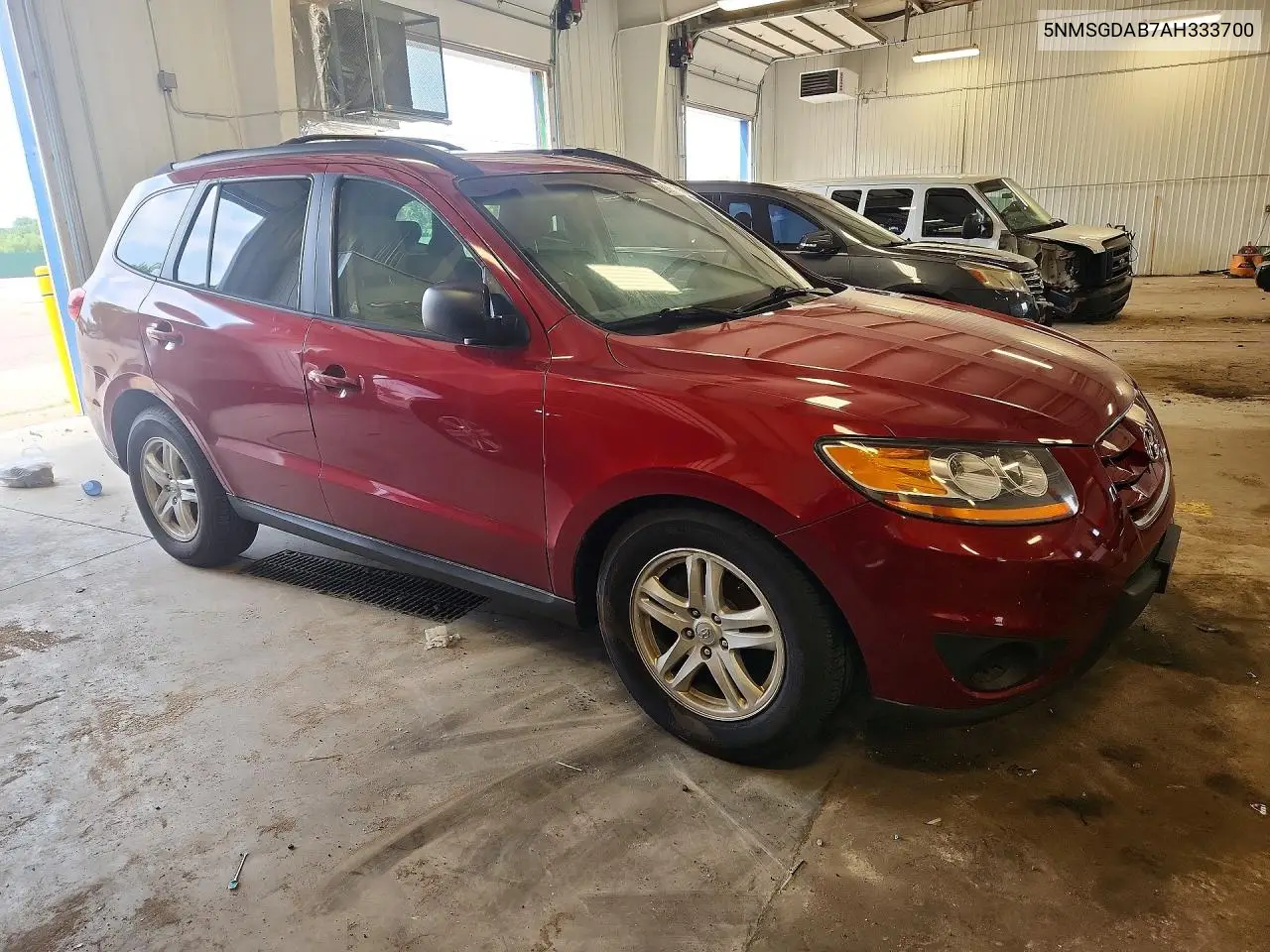 2010 Hyundai Santa Fe Gls VIN: 5NMSGDAB7AH333700 Lot: 61435506