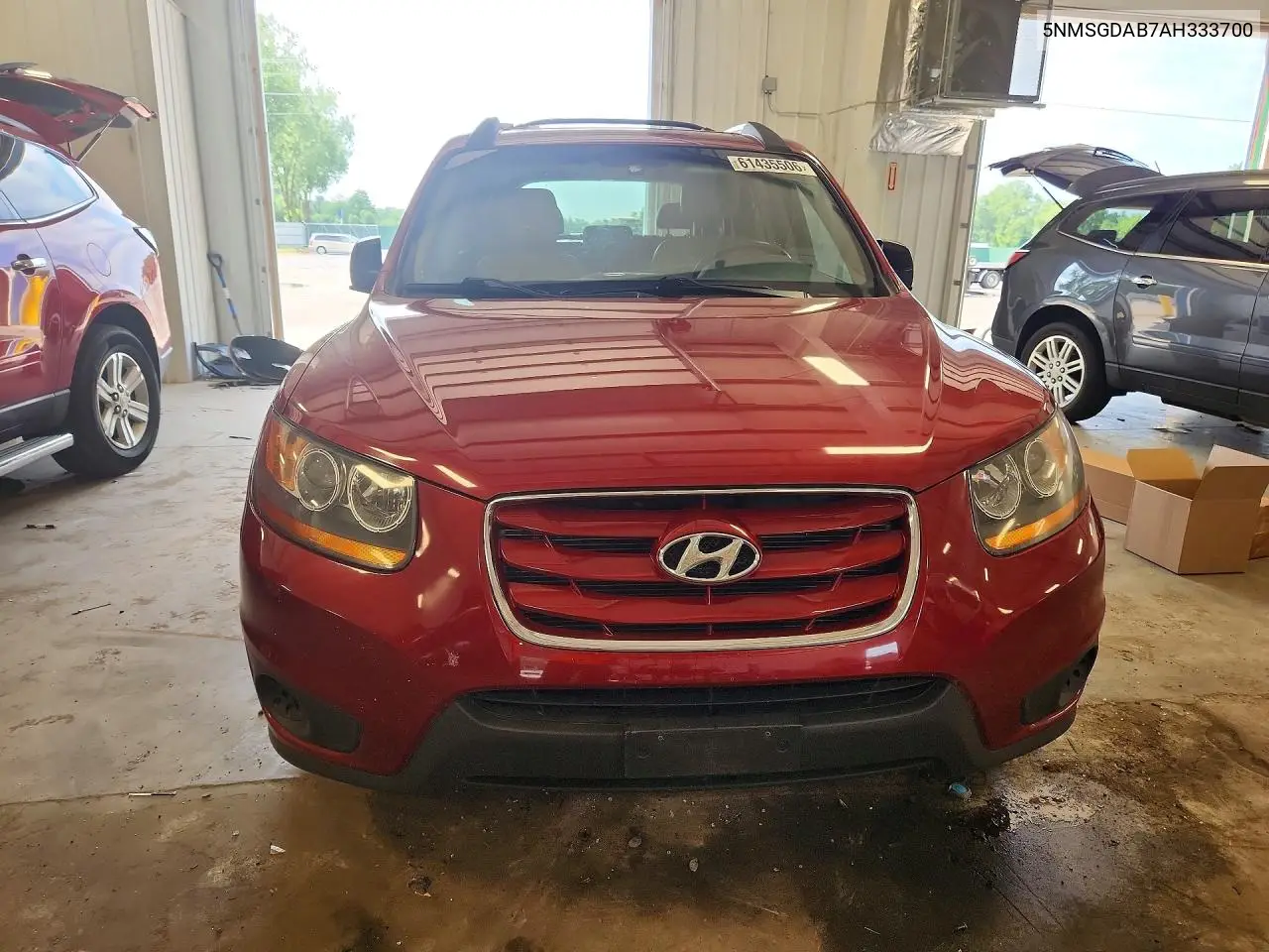2010 Hyundai Santa Fe Gls VIN: 5NMSGDAB7AH333700 Lot: 61435506