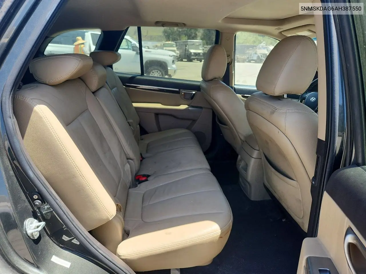 2010 Hyundai Santa Fe Limited VIN: 5NMSKDAG6AH387550 Lot: 61442996