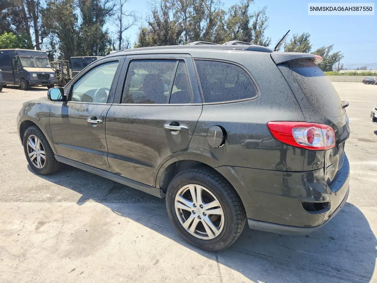 2010 Hyundai Santa Fe Limited VIN: 5NMSKDAG6AH387550 Lot: 61442996