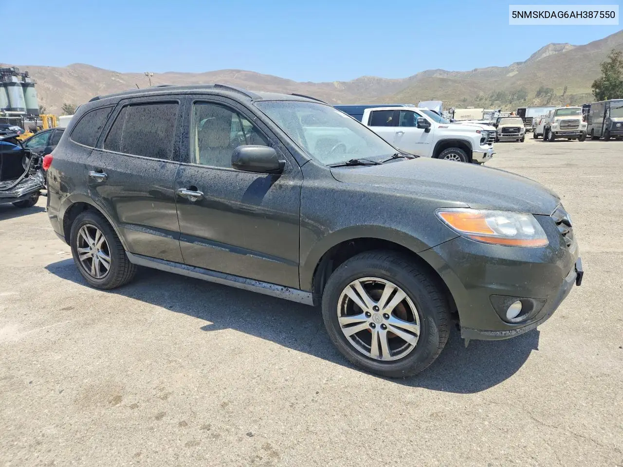 2010 Hyundai Santa Fe Limited VIN: 5NMSKDAG6AH387550 Lot: 61442996
