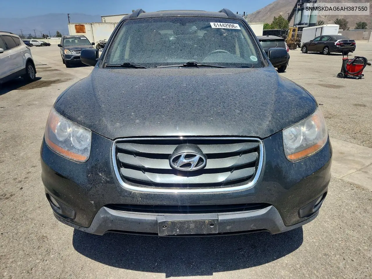 2010 Hyundai Santa Fe Limited VIN: 5NMSKDAG6AH387550 Lot: 61442996