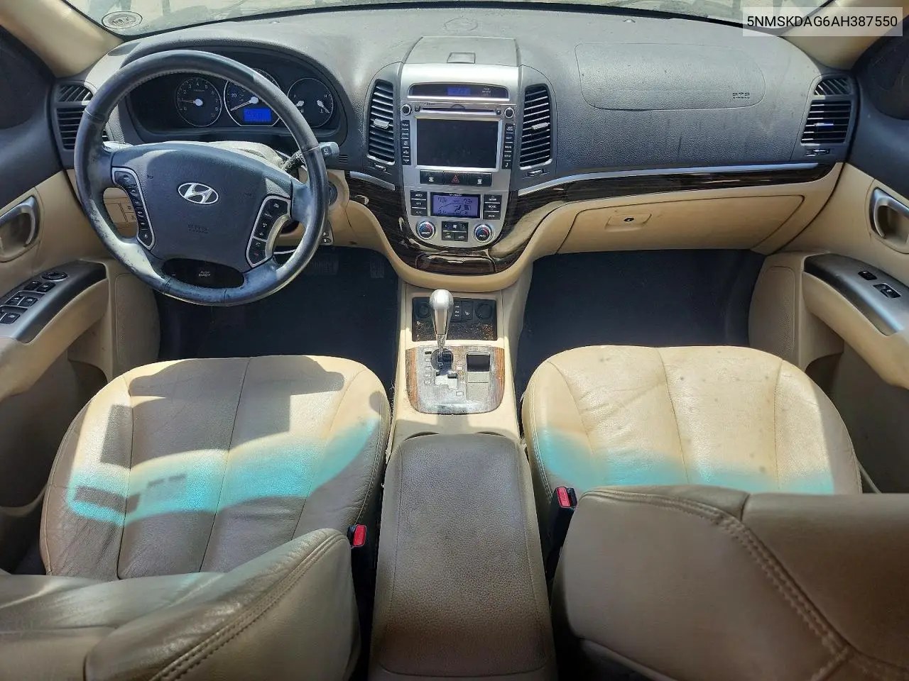2010 Hyundai Santa Fe Limited VIN: 5NMSKDAG6AH387550 Lot: 61442996