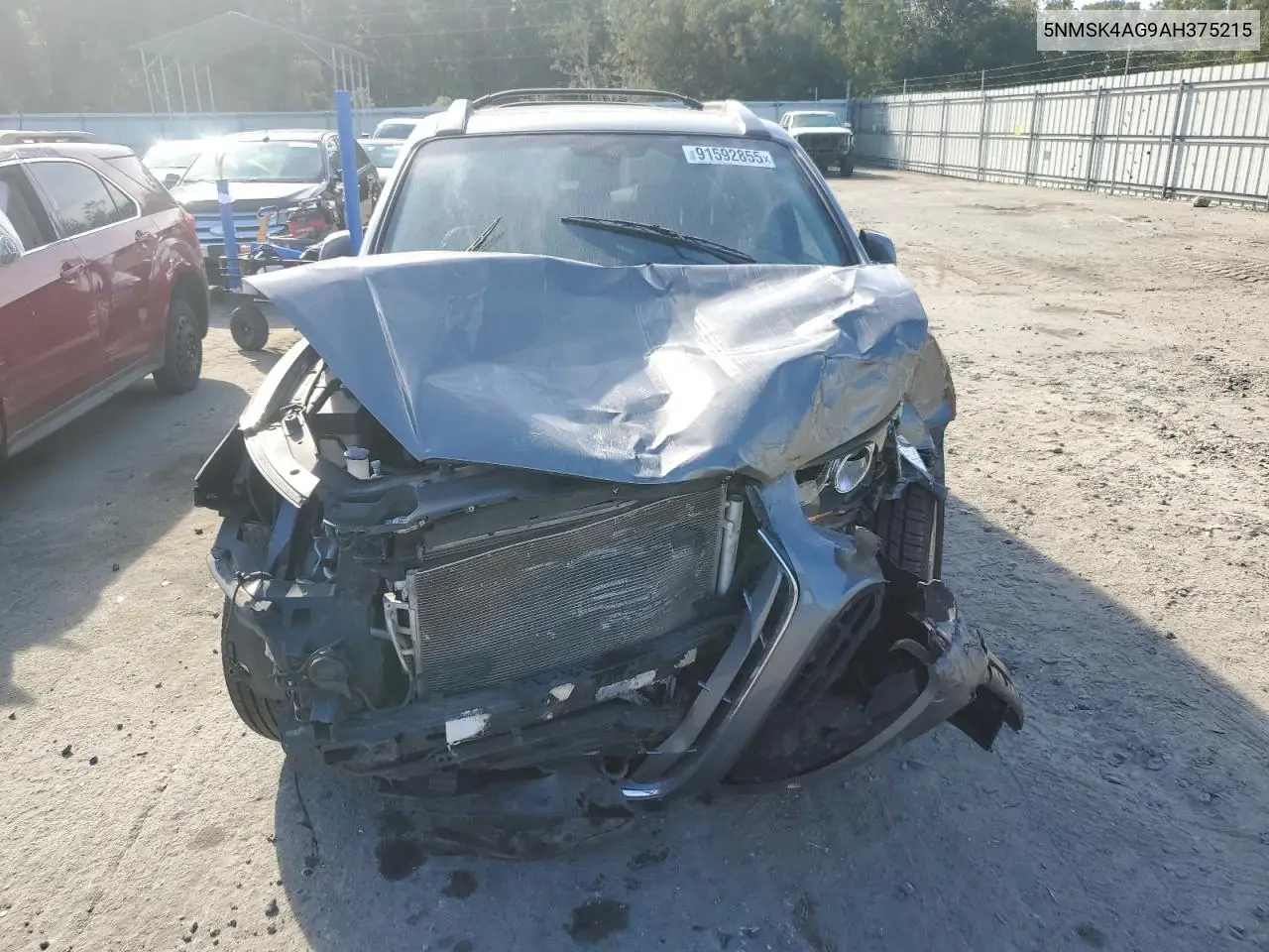 5NMSK4AG9AH375215 2010 Hyundai Santa Fe Limited