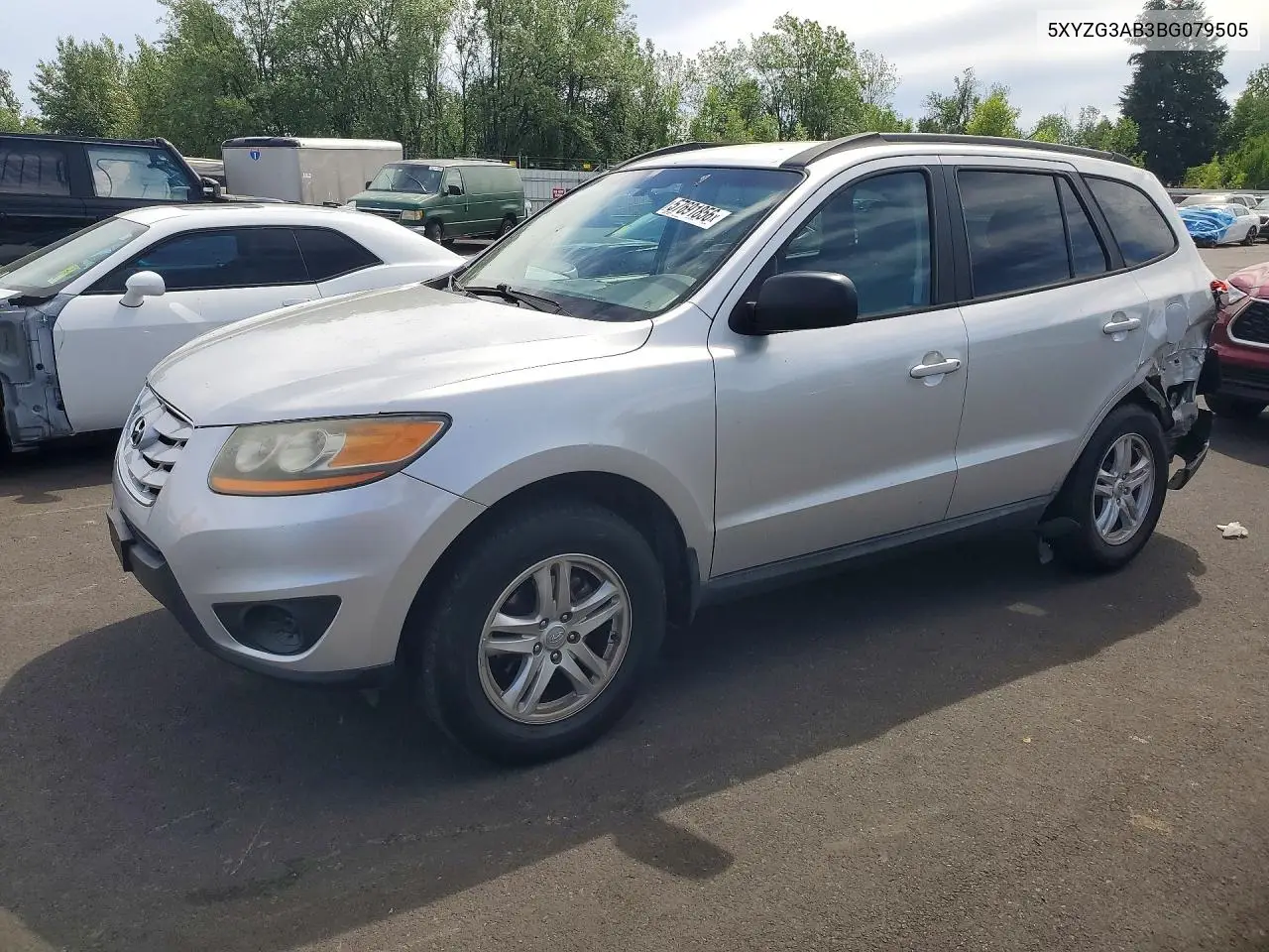 5XYZG3AB3BG079505 2011 Hyundai Santa Fe Gls