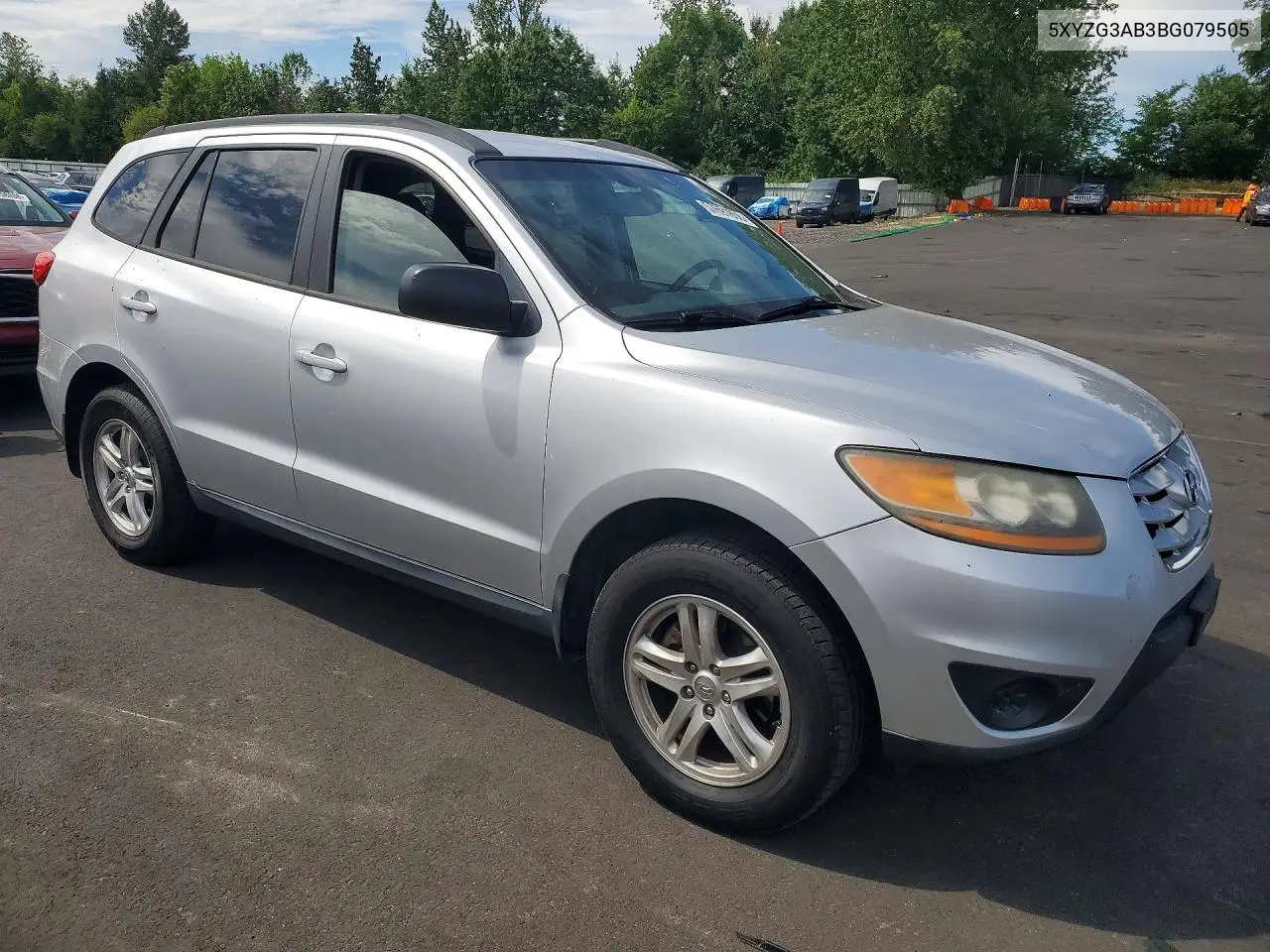 5XYZG3AB3BG079505 2011 Hyundai Santa Fe Gls