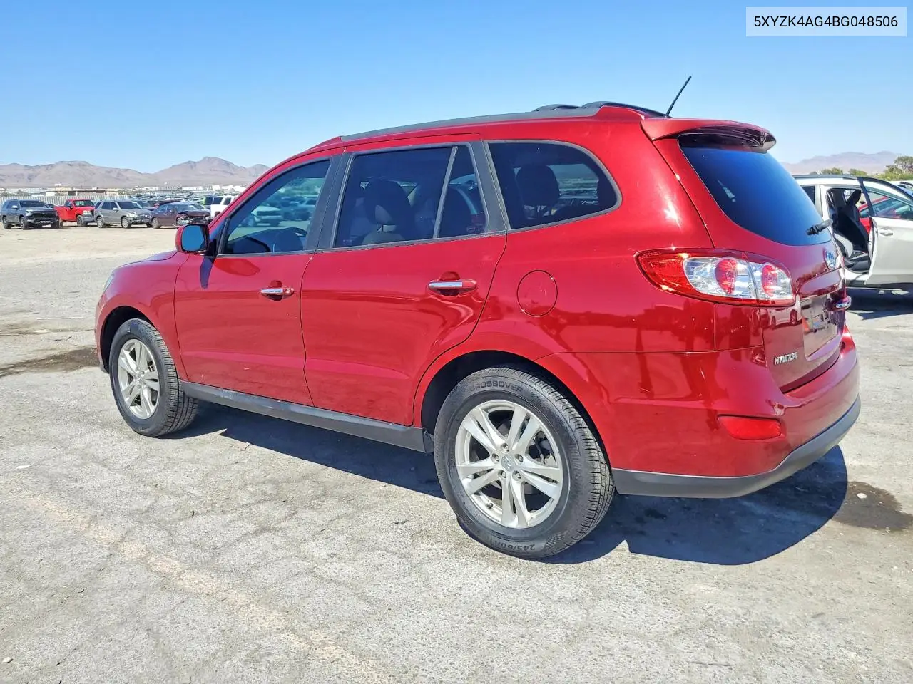 2011 Hyundai Santa Fe Limited VIN: 5XYZK4AG4BG048506 Lot: 60218006