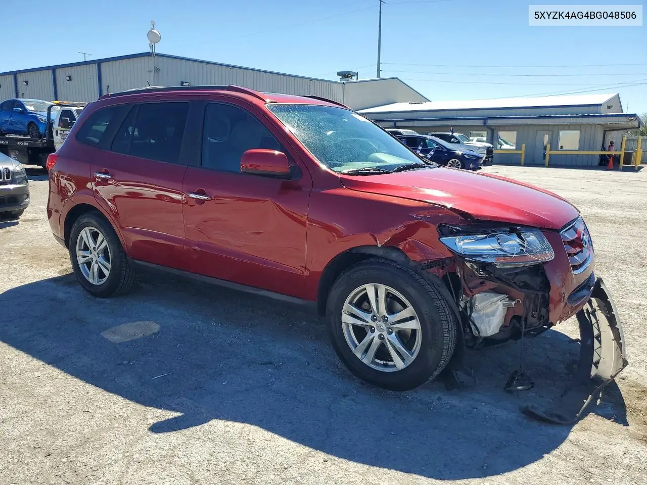 2011 Hyundai Santa Fe Limited VIN: 5XYZK4AG4BG048506 Lot: 60218006