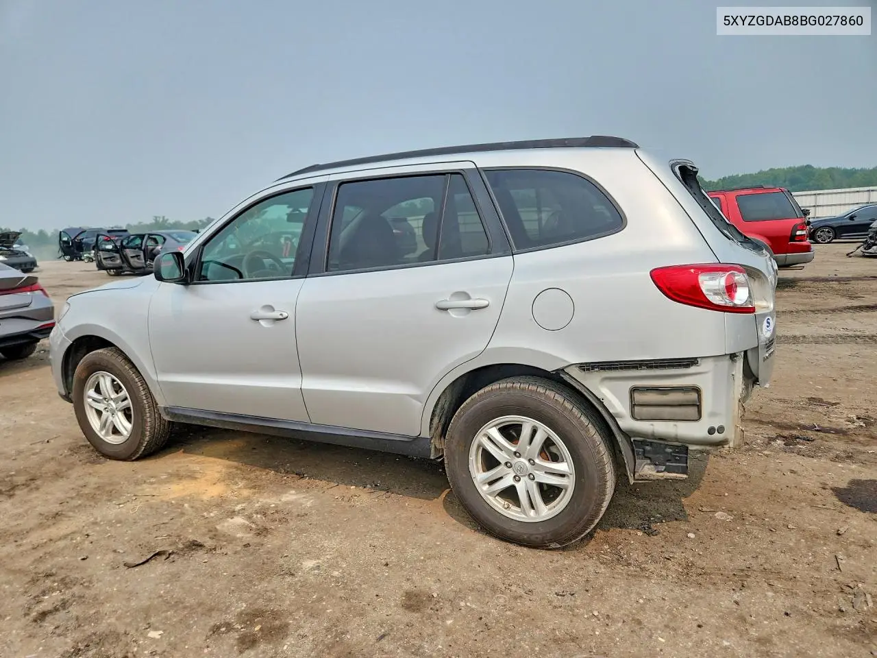 2011 Hyundai Santa Fe Gls VIN: 5XYZGDAB8BG027860 Lot: 61704636
