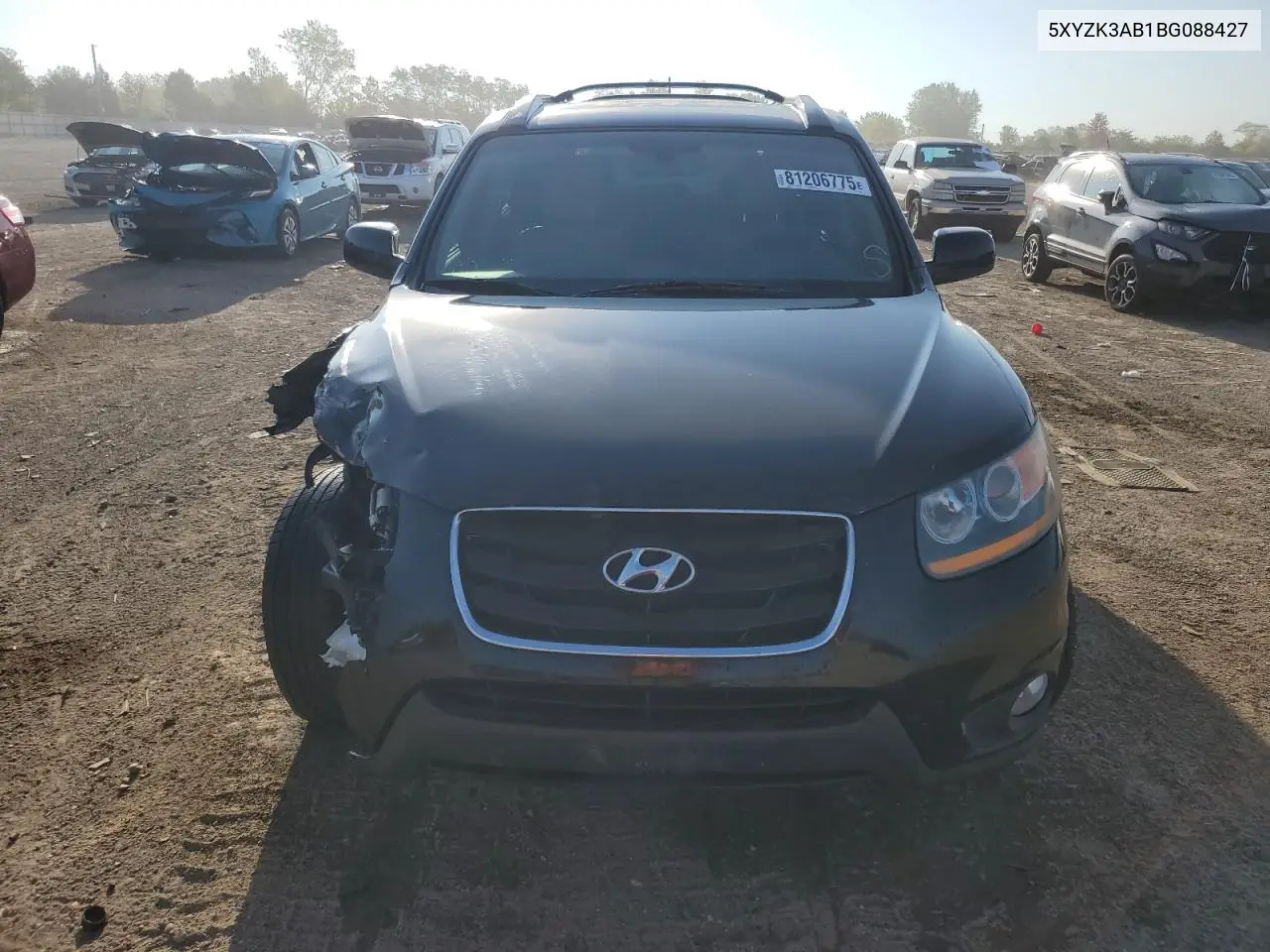 5XYZK3AB1BG088427 2011 Hyundai Santa Fe Limited