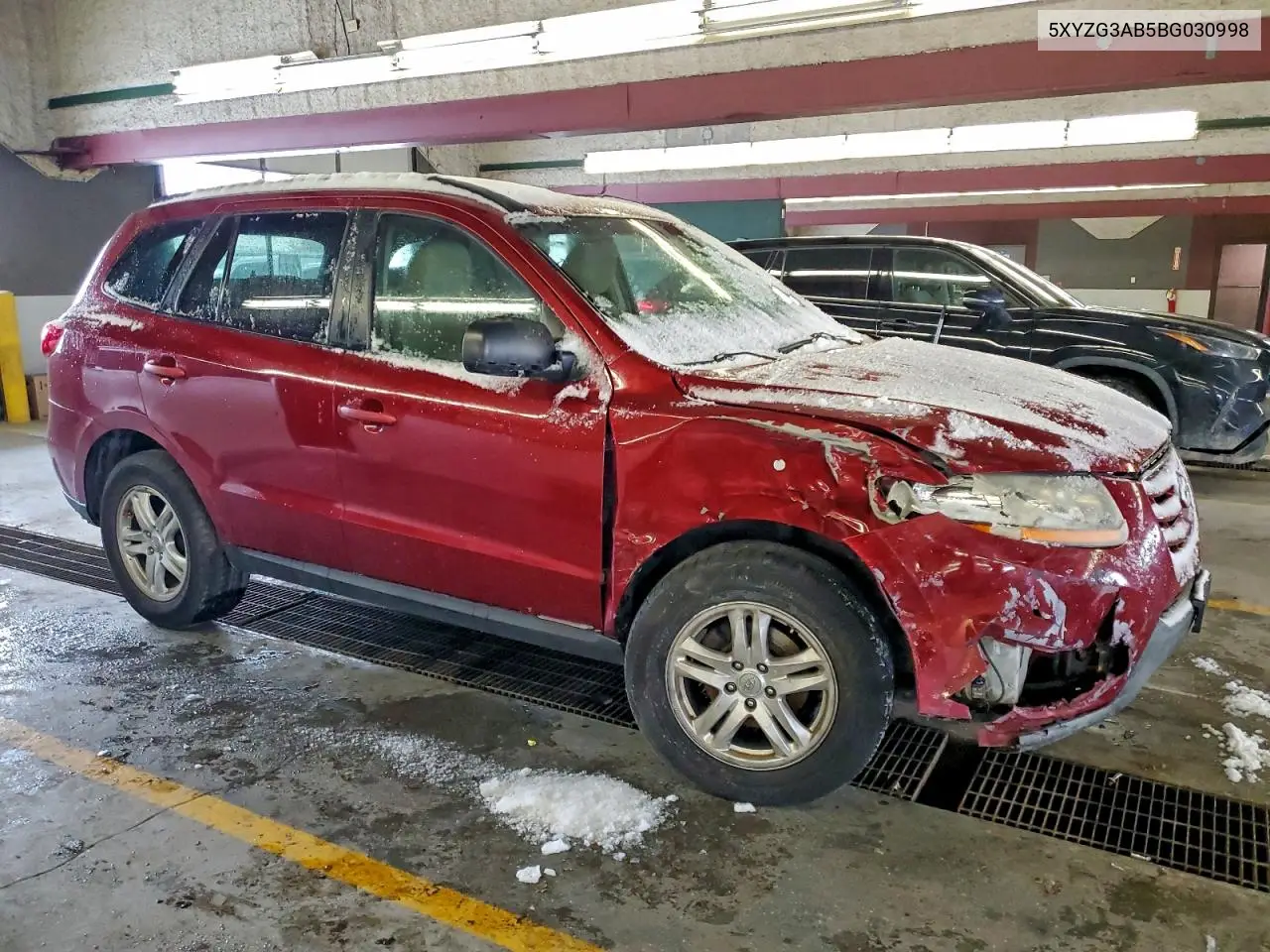 5XYZG3AB5BG030998 2011 Hyundai Santa Fe Gls