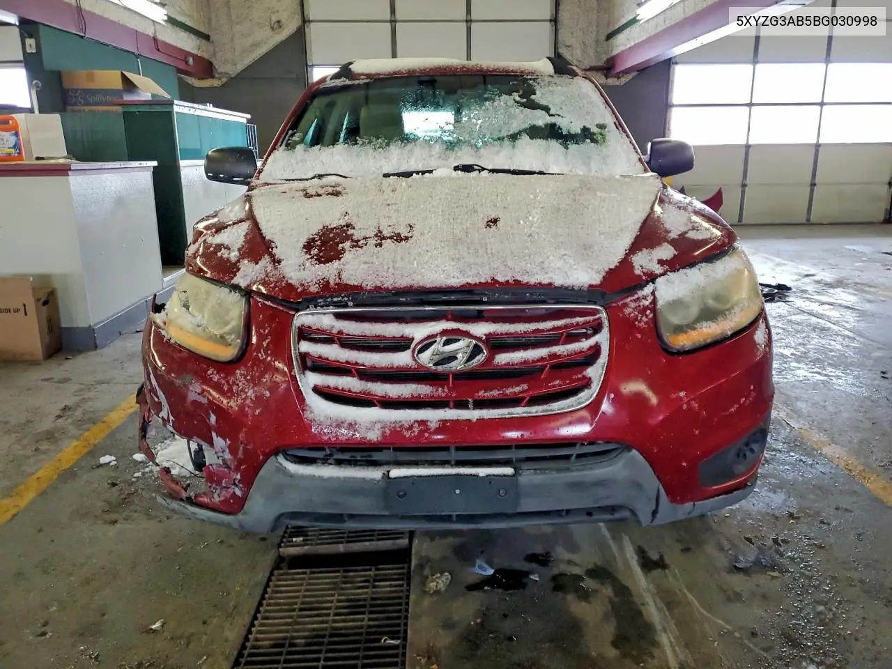5XYZG3AB5BG030998 2011 Hyundai Santa Fe Gls