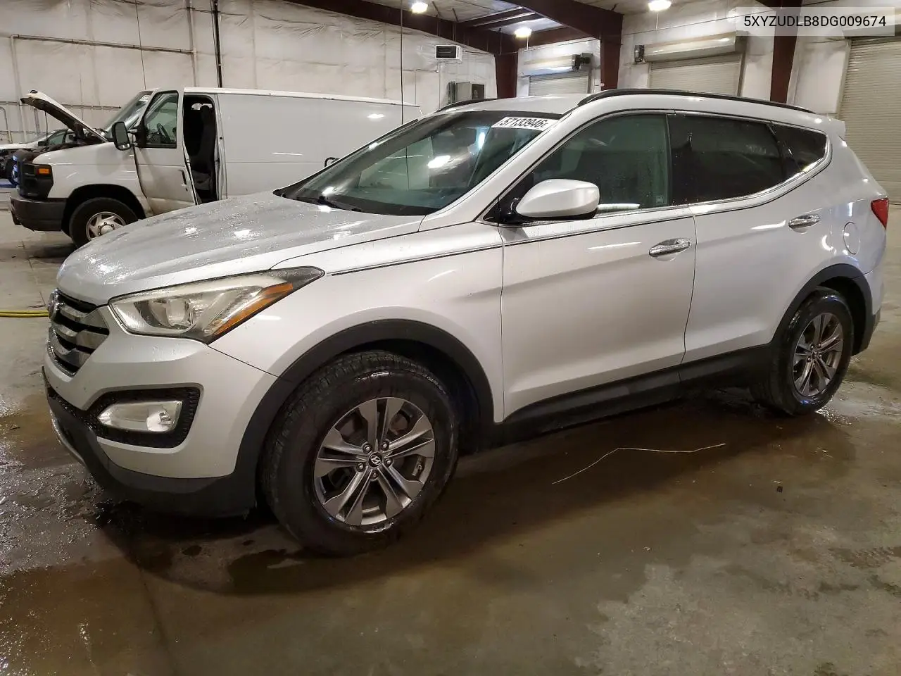 2013 Hyundai Santa Fe Sport 2.4L VIN: 5XYZUDLB8DG009674 Lot: 57133946