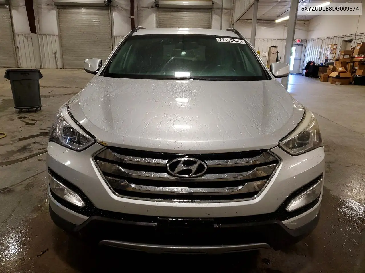 2013 Hyundai Santa Fe Sport 2.4L VIN: 5XYZUDLB8DG009674 Lot: 57133946