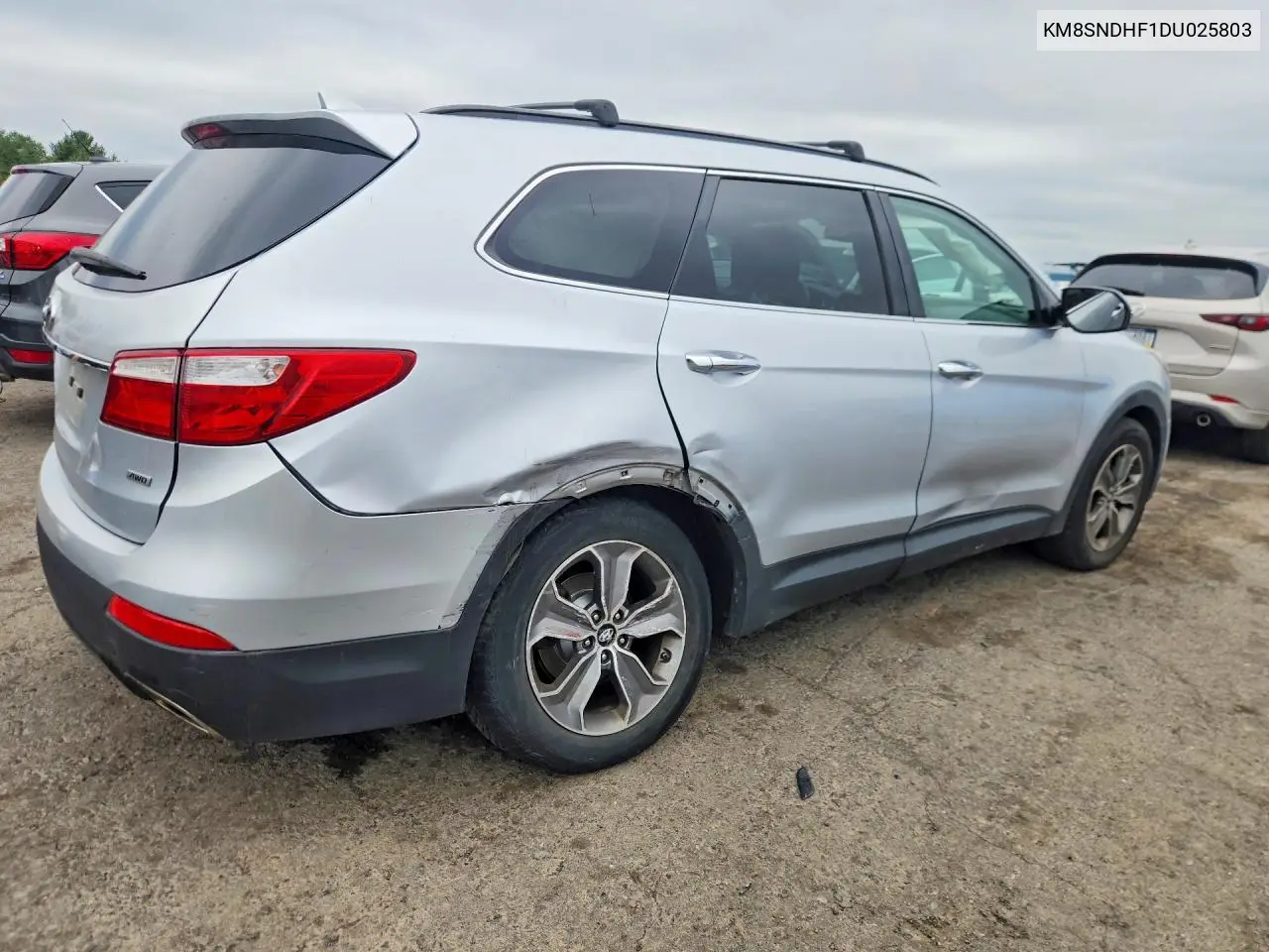 2013 Hyundai Santa Fe Gls VIN: KM8SNDHF1DU025803 Lot: 59978856