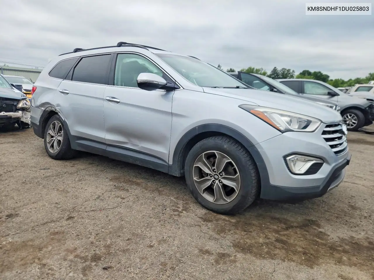 2013 Hyundai Santa Fe Gls VIN: KM8SNDHF1DU025803 Lot: 59978856