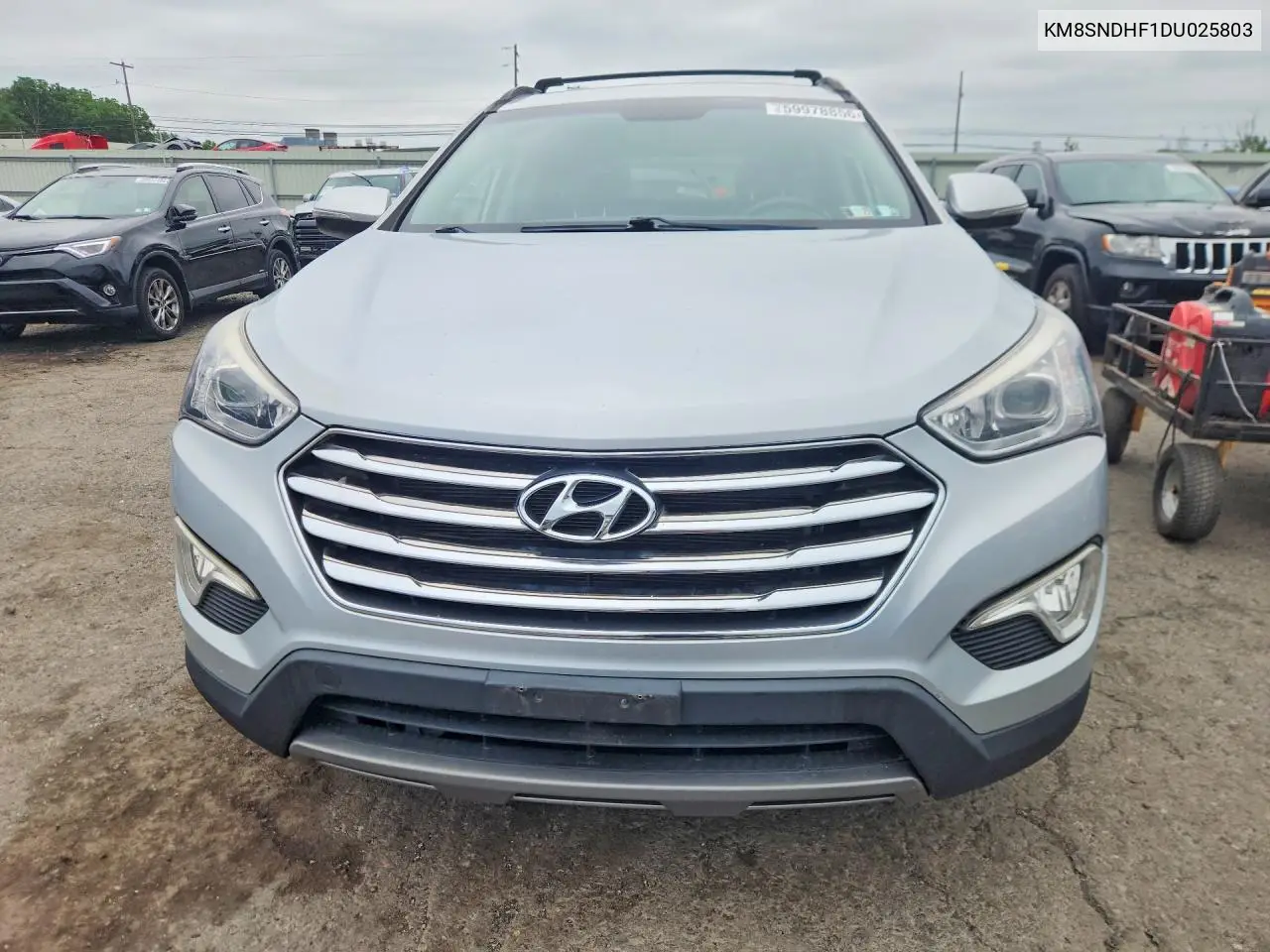 2013 Hyundai Santa Fe Gls VIN: KM8SNDHF1DU025803 Lot: 59978856
