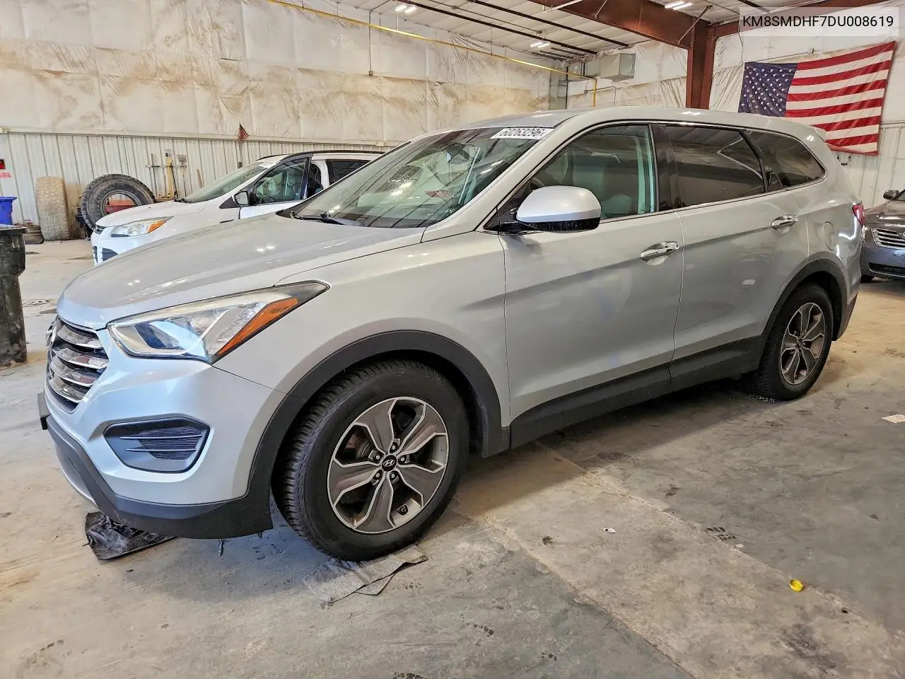 2013 Hyundai Santa Fe Gls VIN: KM8SMDHF7DU008619 Lot: 60263296