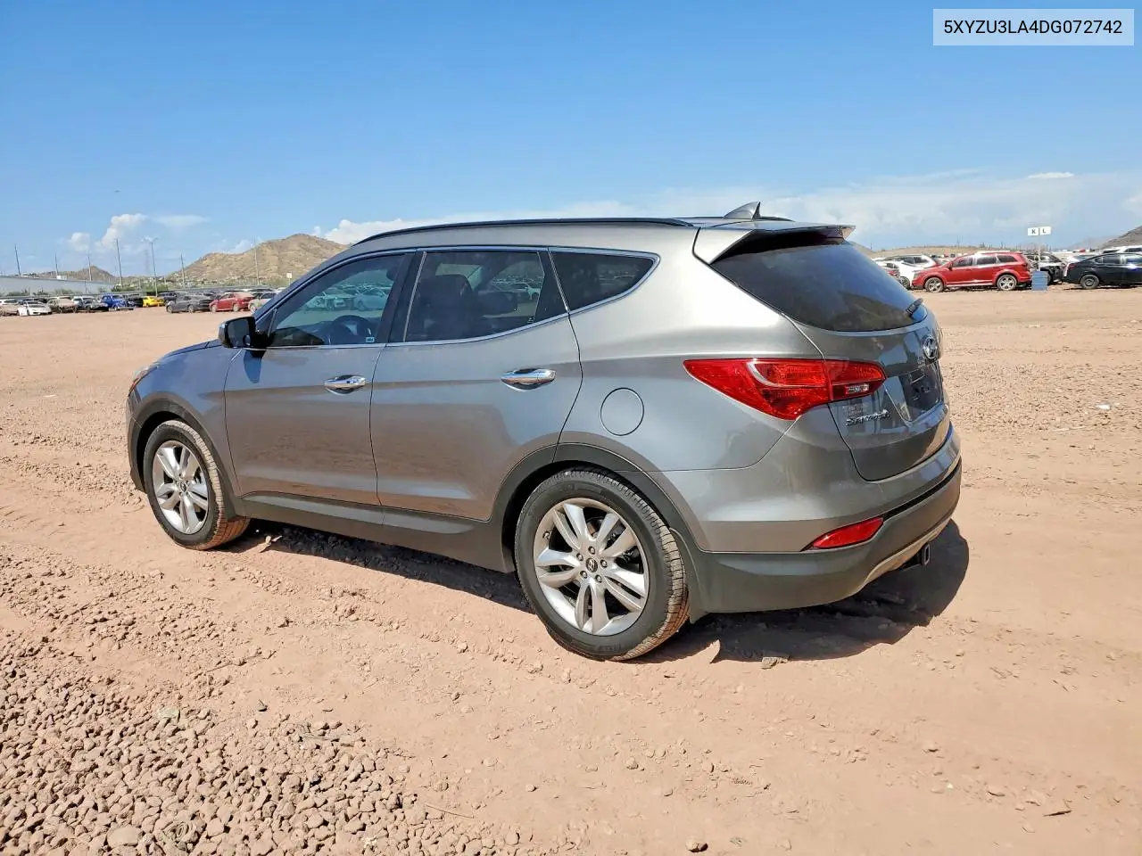 2013 Hyundai Santa Fe Sport 2.0T VIN: 5XYZU3LA4DG072742 Lot: 60632486