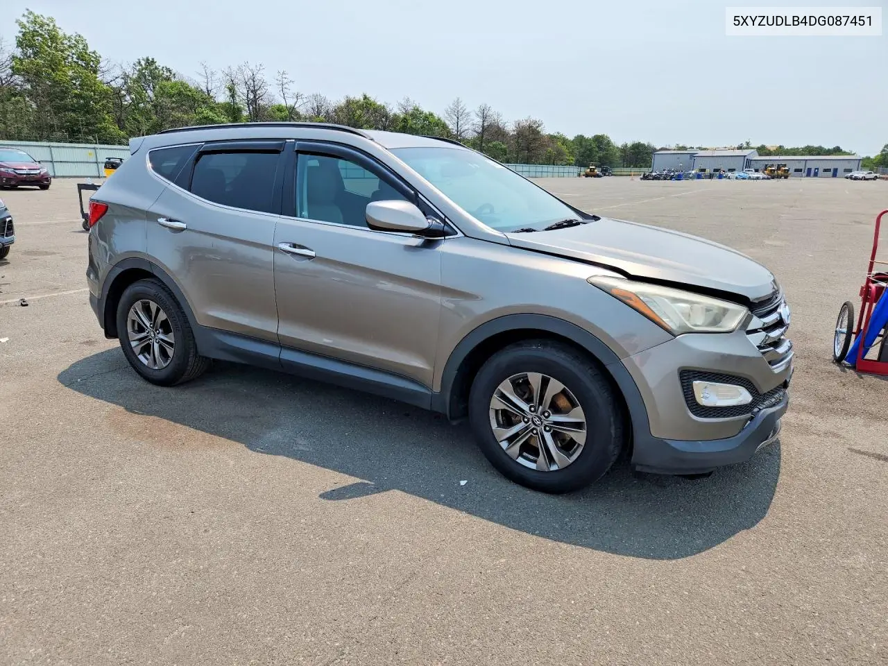 2013 Hyundai Santa Fe Sport 2.4L VIN: 5XYZUDLB4DG087451 Lot: 60894936