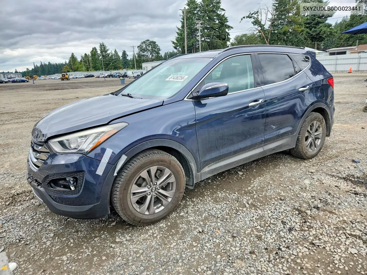 2013 Hyundai Santa Fe Sport 2.4L VIN: 5XYZUDLB0DG023441 Lot: 61436256