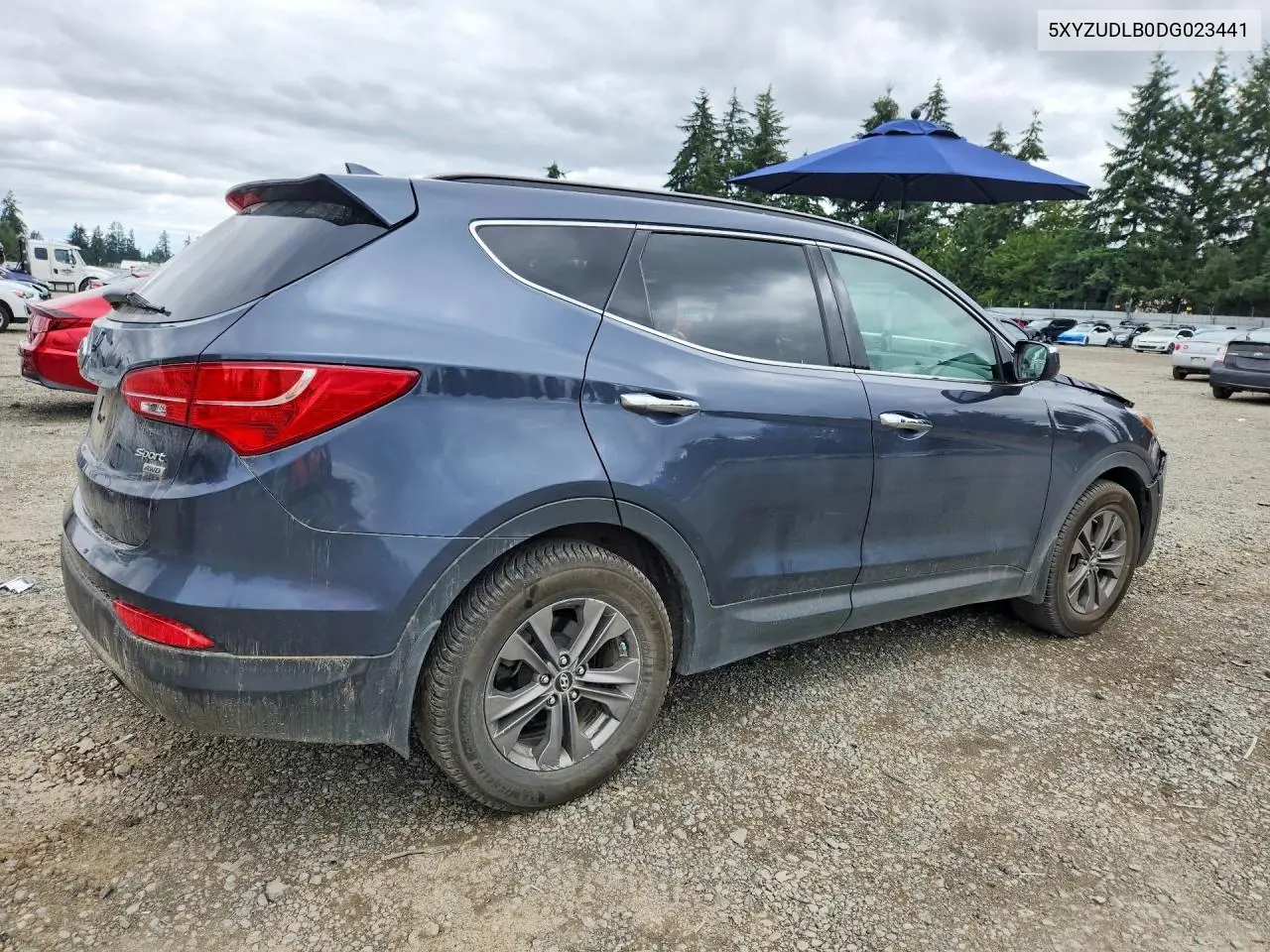 2013 Hyundai Santa Fe Sport 2.4L VIN: 5XYZUDLB0DG023441 Lot: 61436256
