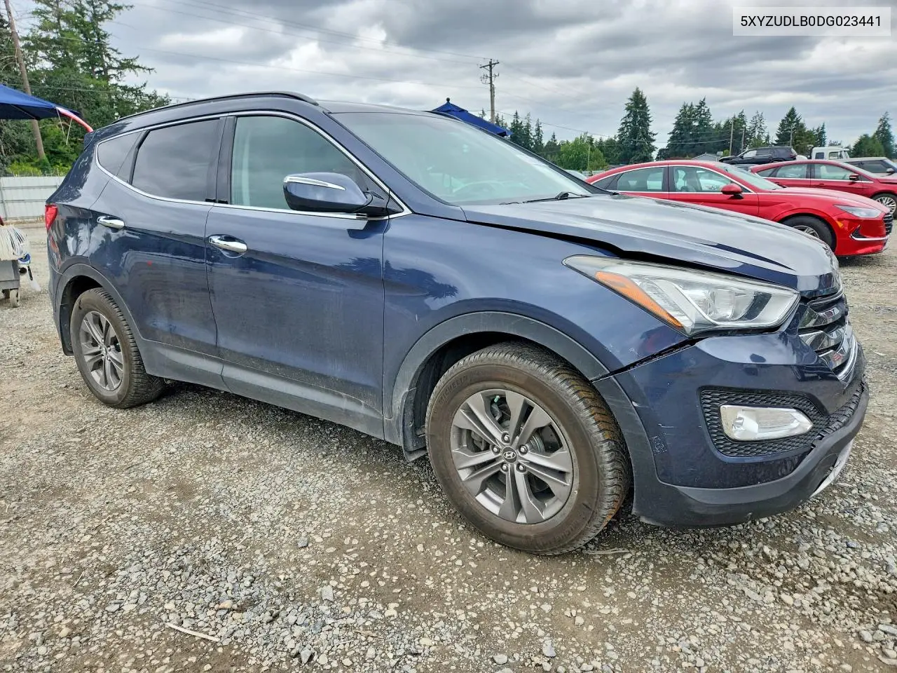 2013 Hyundai Santa Fe Sport 2.4L VIN: 5XYZUDLB0DG023441 Lot: 61436256