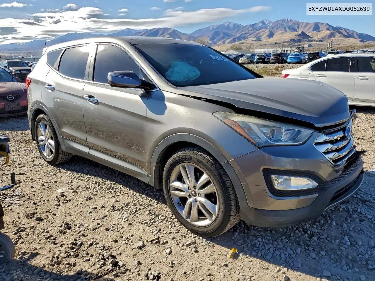 5XYZWDLAXDG052639 2013 Hyundai Santa Fe Sport
