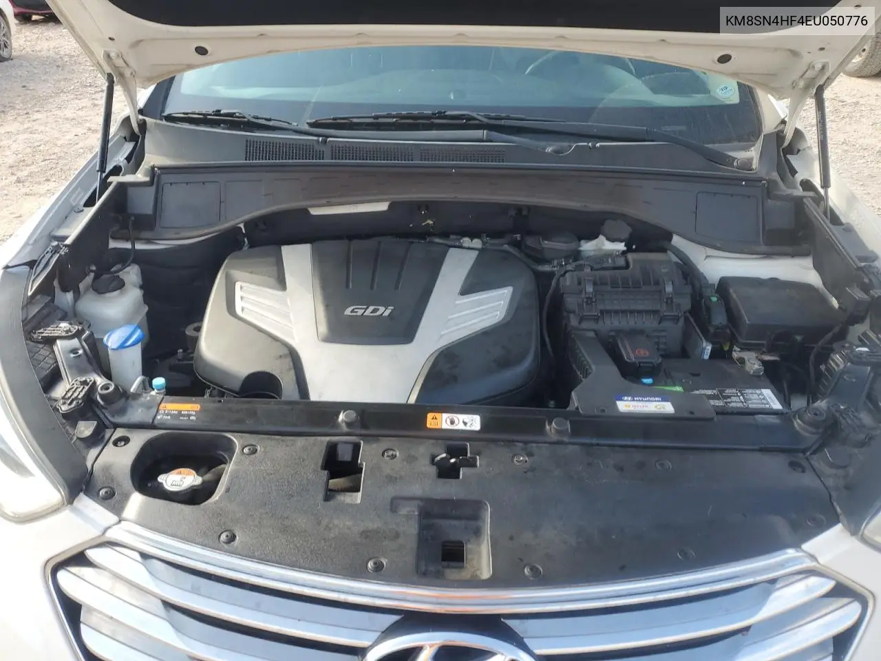 KM8SN4HF4EU050776 2014 Hyundai Santa Fe Gls