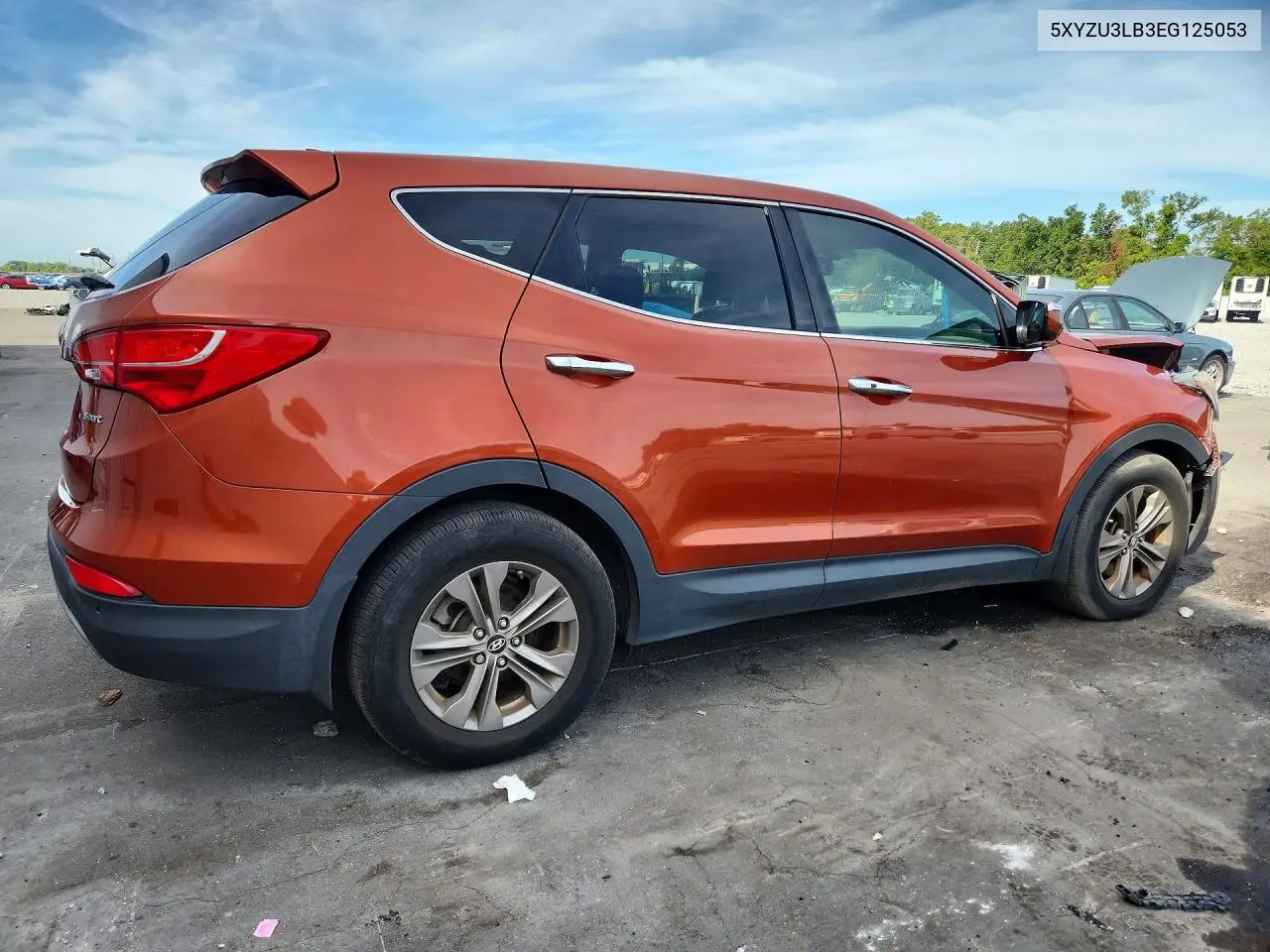 2014 Hyundai Santa Fe Sport 2.4L VIN: 5XYZU3LB3EG125053 Lot: 57471376