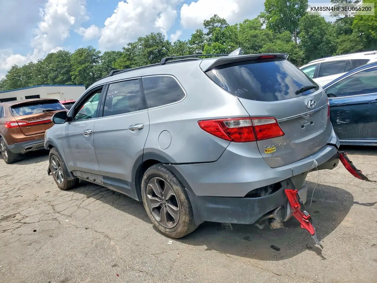 2014 Hyundai Santa Fe Gls VIN: KM8SN4HF3EU056200 Lot: 59543616