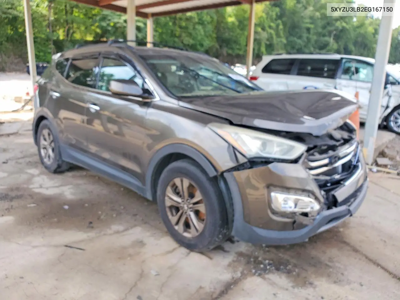 2014 Hyundai Santa Fe Sport 2.4L VIN: 5XYZU3LB2EG167150 Lot: 60425676