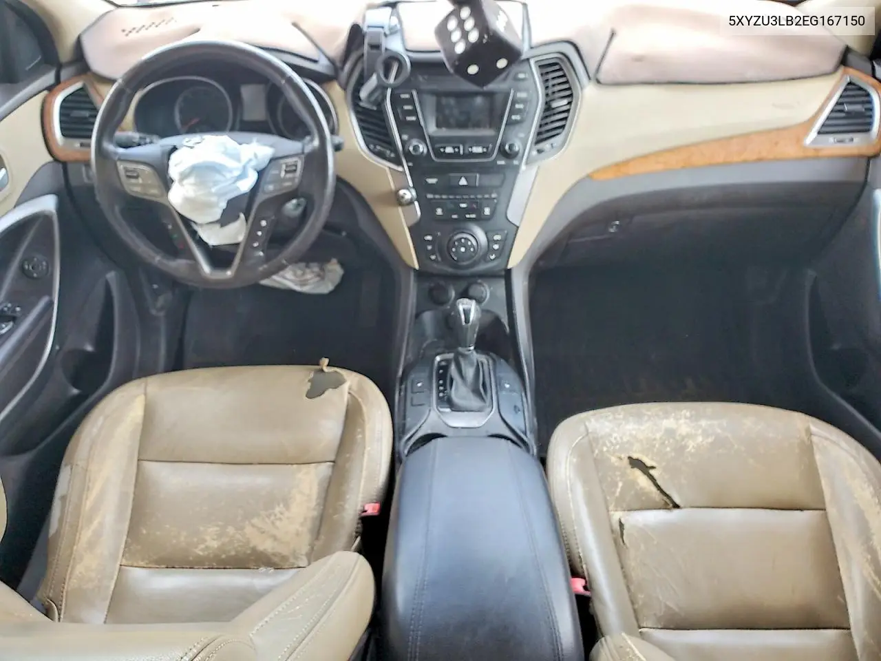 2014 Hyundai Santa Fe Sport 2.4L VIN: 5XYZU3LB2EG167150 Lot: 60425676