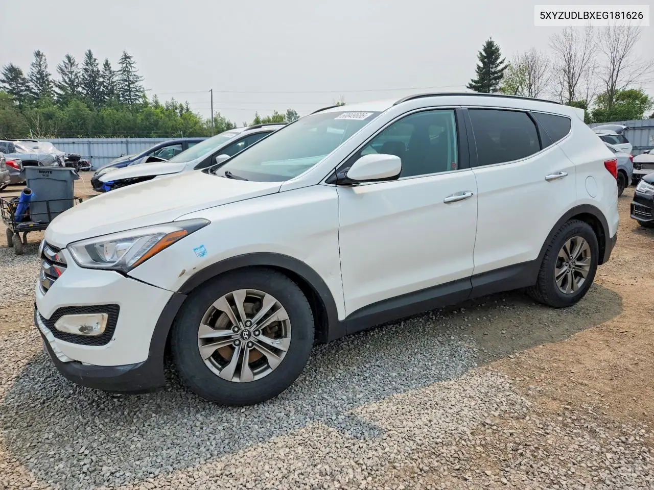 2014 Hyundai Santa Fe Sport 2.4L VIN: 5XYZUDLBXEG181626 Lot: 60849606