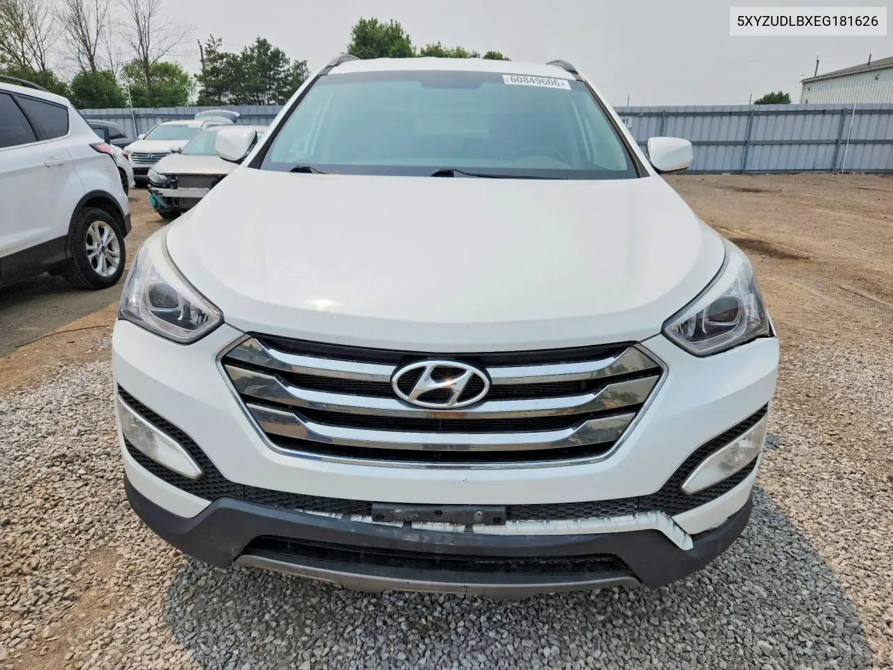 2014 Hyundai Santa Fe Sport 2.4L VIN: 5XYZUDLBXEG181626 Lot: 60849606